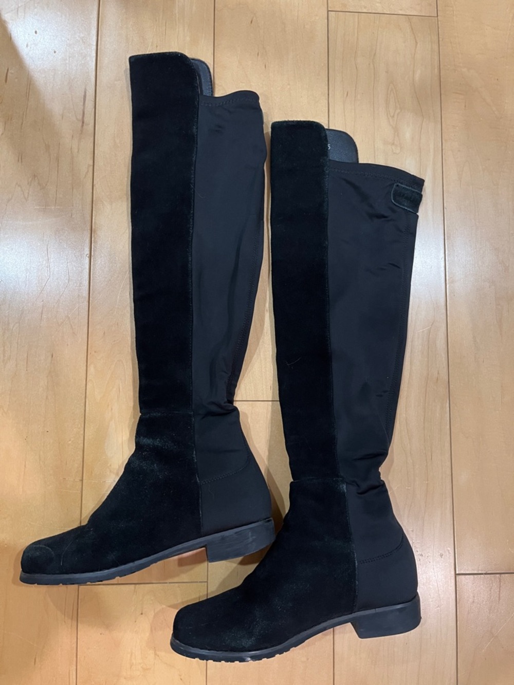 Classic Black Over-the-Knee Women's Boots